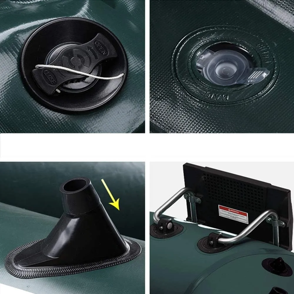 Inflatable Kayak 2 People 3 People 4 People Boat Inflatable Fishing Boat Kayak Thickening Drifting Boat Wearable Inflatable Inflatable Boat