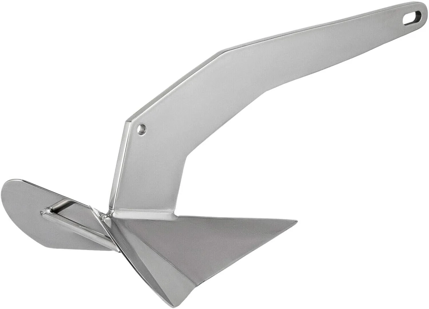 ISURE MARINE Stainless Steel Delta/Wing Style Boat Anchor Heavy Duty Triangular Anchor 11lb / 13lb / 16lb /17.5lb / 22lb / 33lb / 35lb Wing Style Triangle Anchor