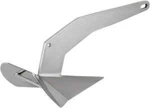 ISURE MARINE Stainless Steel Delta/Wing Style Boat Anchor Heavy Duty Triangular Anchor 11lb / 13lb / 16lb /17.5lb / 22lb / 33lb / 35lb Wing Style Triangle Anchor
