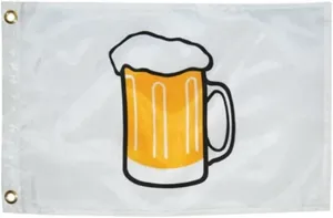 Jolly Roger Flag Nylon 12" X 18" Novelty Taylor Boat