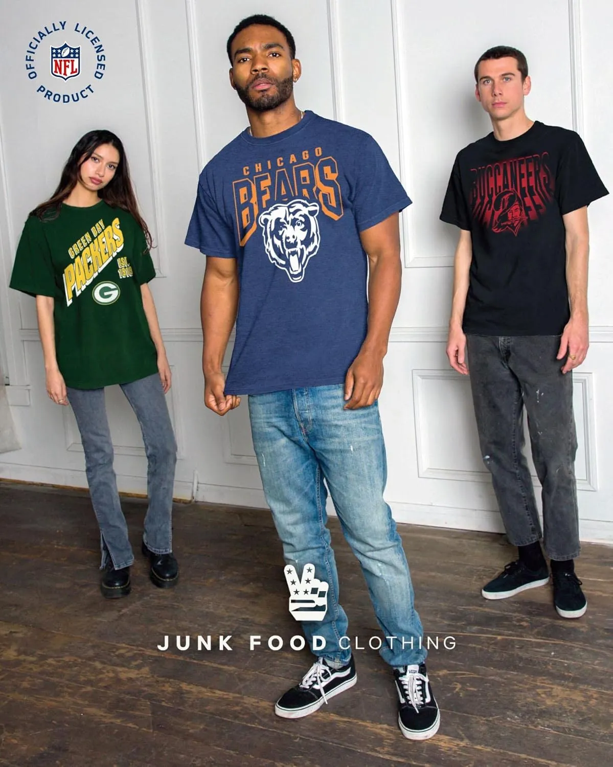 Junk Food NFL Classic Team Logo T-Shirt