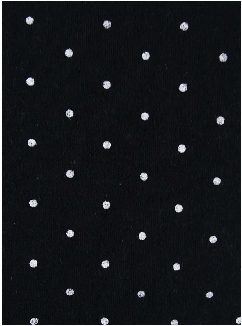 Karen Scott Dotted Boat-Neck Shell