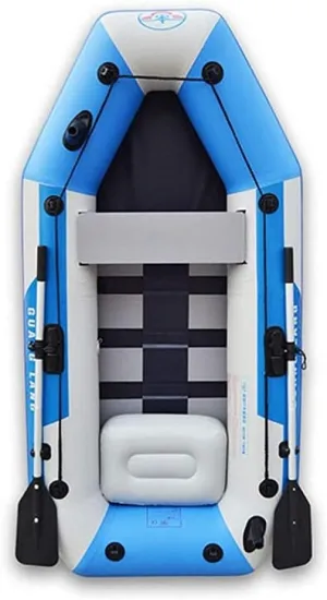 Kayak,295×137×43CM, Thickened Inflatable Boat Drift Boat Fishing Boat Rubber Adult Adventure Canoe,3Person Inflatable Kayak