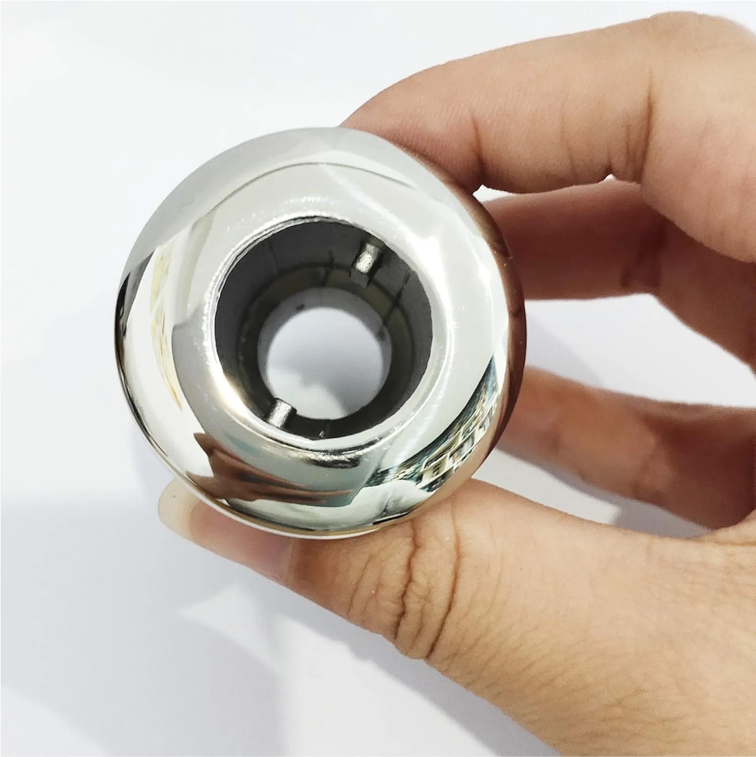 keehui 316 Stainless Steel DurableStandard Length Thru-Hull Fitting w/Nut &Gasket Boat Plumbing Fittings for Boats, Yachts, Marine