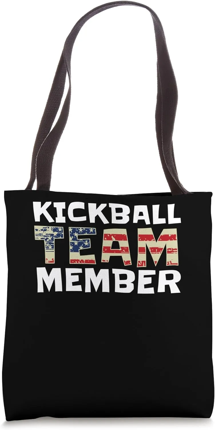 Kickball Team Member Kickball Player Team Tote Bag