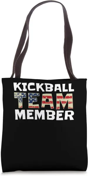 Kickball Team Member Kickball Player Team Tote Bag