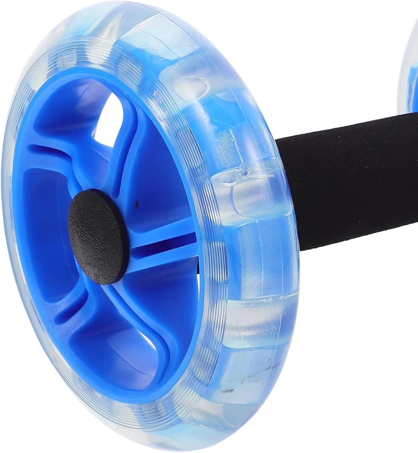 Kisangel Exercise Roller Weight Loss Equipment Exercise Abdominal Roller Ab Exercise Roller Hand Weights Dumbbell Yellow Fitness Exercise Device Fitness Wheel Wire Wheel