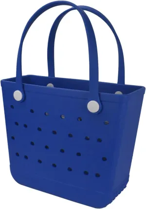 Large Beach Bag, Rubber Beach Tote Bag, Waterproof Washable Durable Open Beach Bag Tote for Beach Boat Pool Sports