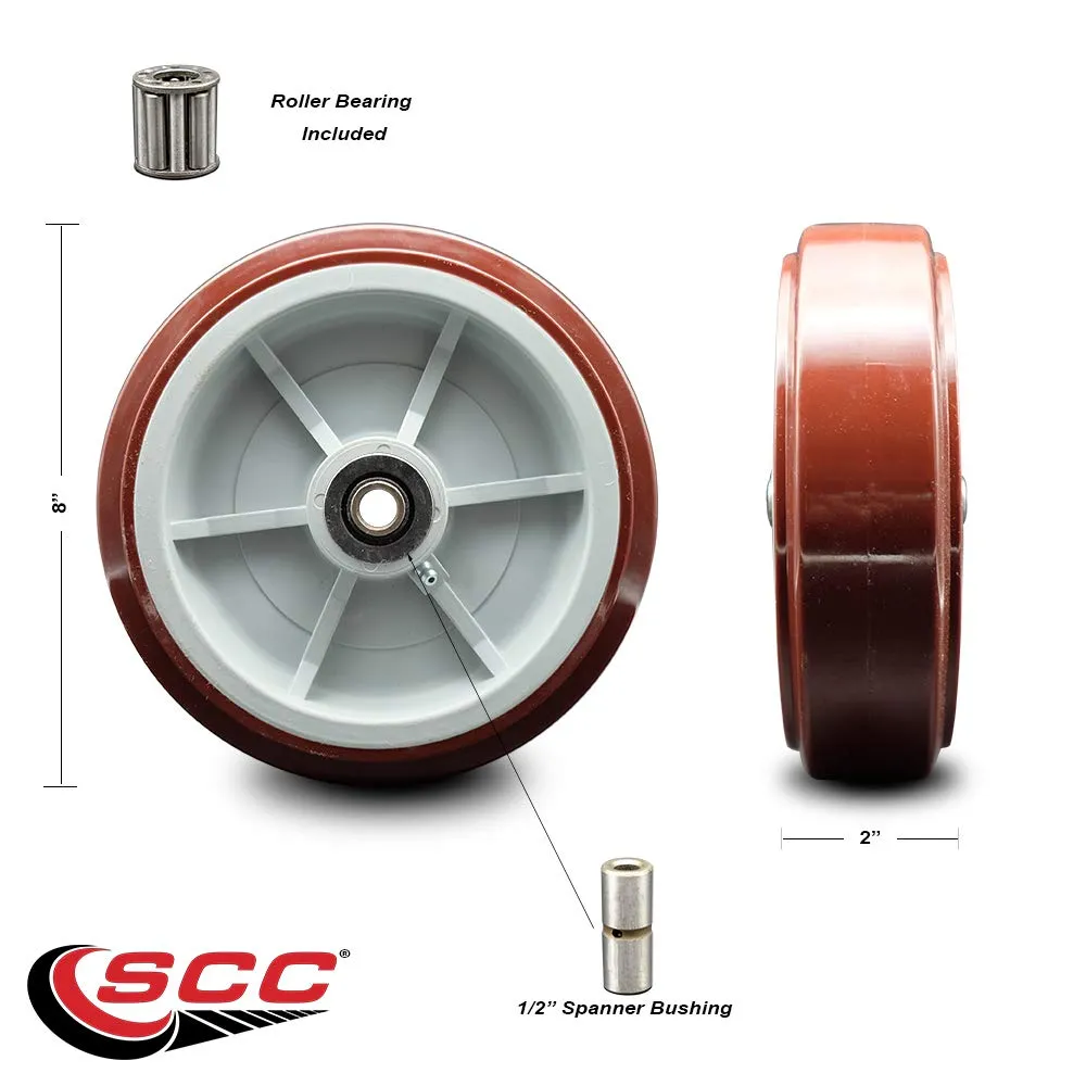 Lavex Industrial U-Boat Utility Cart 257UB1660 Wheel – Replacement Wheel – Service Caster Brand