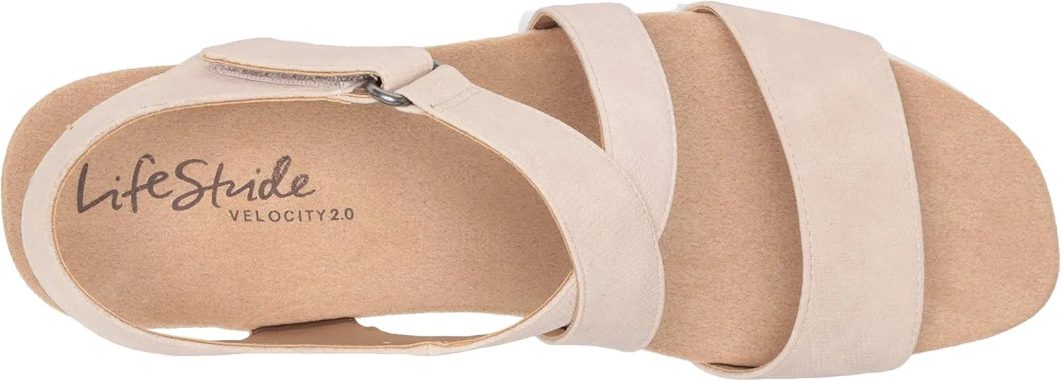 Lifestride Women's Women's Sincere Wedge Sandal
