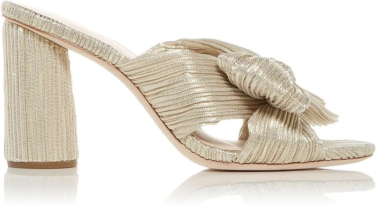Loeffler Randall Women's Penny Pleated Bow Sandals
