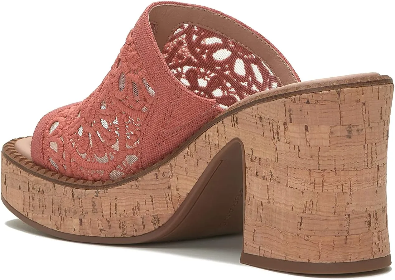 Lucky Brand Women's Talvy Macrame PlatformSandal