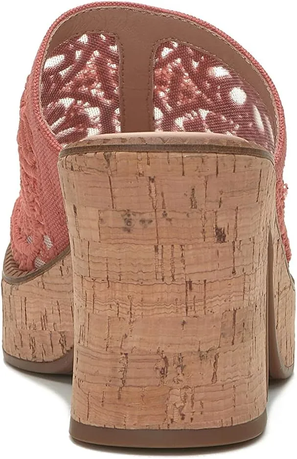 Lucky Brand Women's Talvy Macrame PlatformSandal