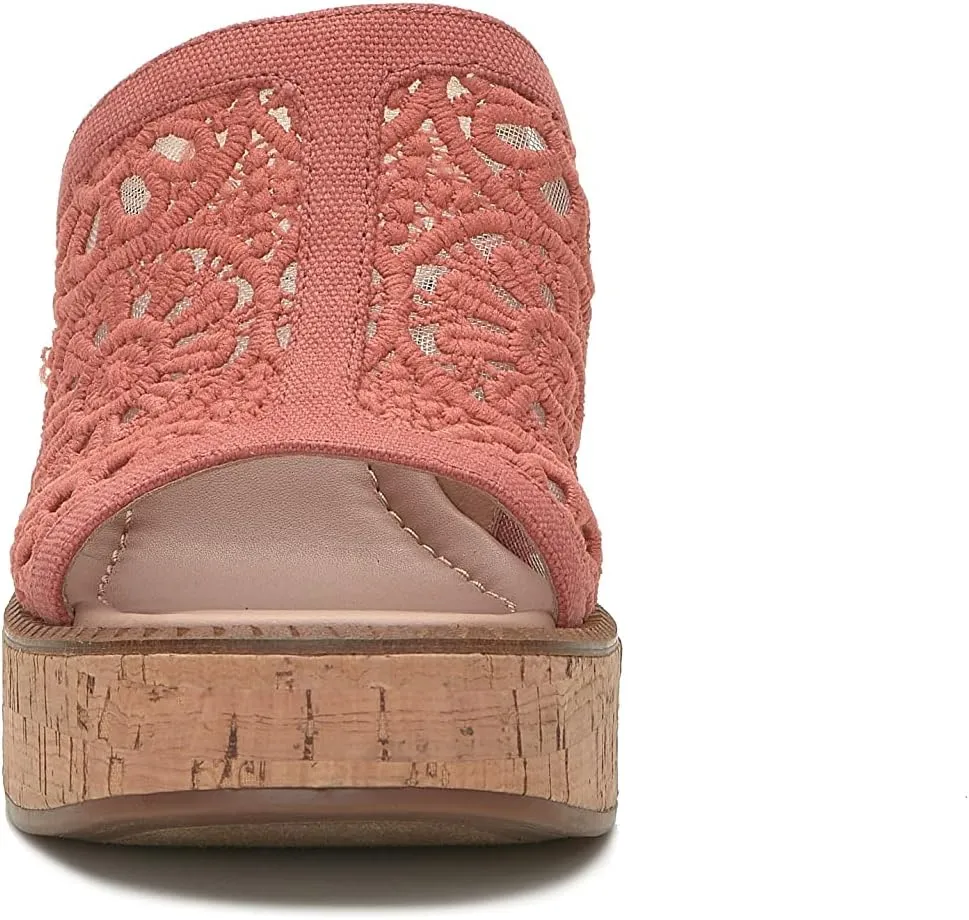 Lucky Brand Women's Talvy Macrame PlatformSandal