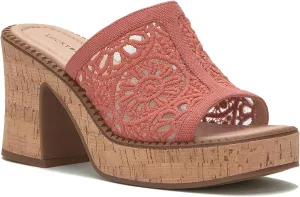 Lucky Brand Women's Talvy Macrame PlatformSandal