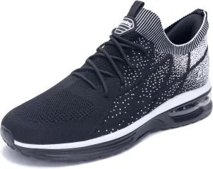 MAFEKE Mens Air Running Shoes Slip On Tennis Sneakers Lightweight Athletic Gym Jogging Fitness Sport Walking Shoes US 7-13