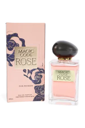 Magic Code Rose Spray Perfume Eau De Parfum for Women - 100Mml3.4 fl.oz.