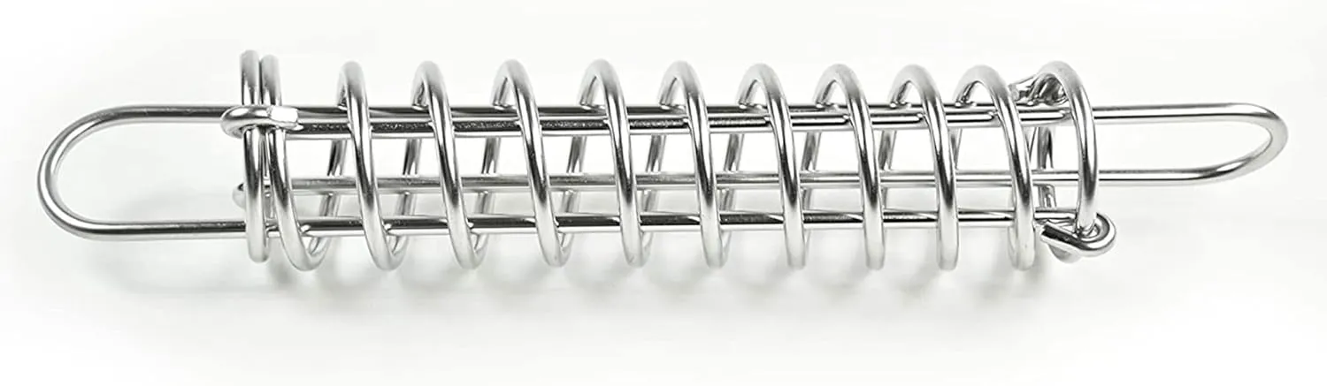 MARINE CITY Boat Anchor Dock Line Mooring Spring, 304 Grade Stainless Steel, Shock Absorbing, Perfect for Boats, Yachts, Marines, Ships, Kayaks