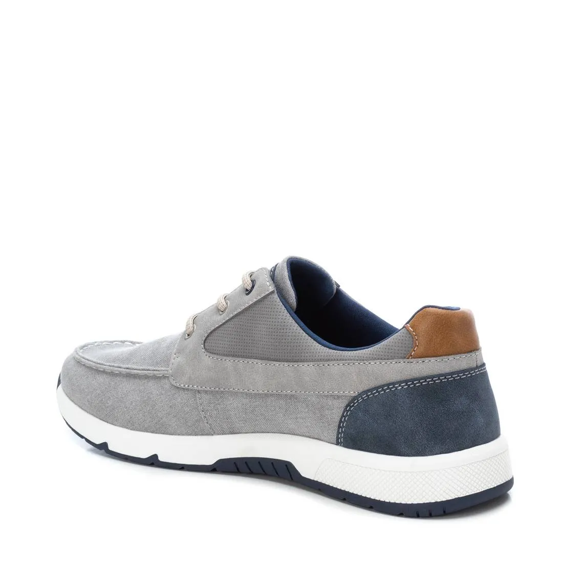 Men's Boat Shoes Traditions By Xti-141321-Grey