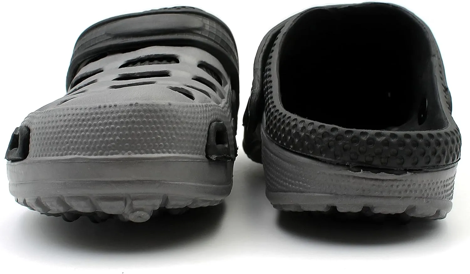 Men's Garden Clogs Shoes Slippers Sandals Two Tone Ventilated Summer Beach Casual Relax Backyard