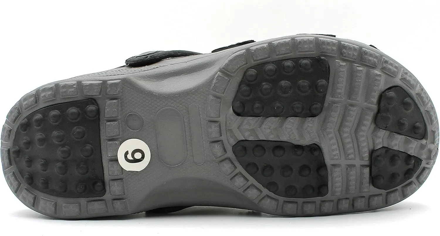 Men's Garden Clogs Shoes Slippers Sandals Two Tone Ventilated Summer Beach Casual Relax Backyard