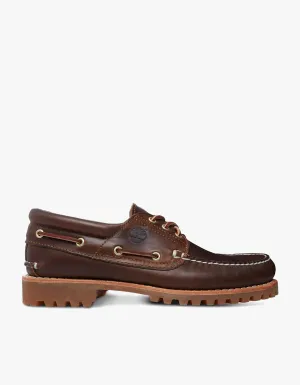 Mens Heritage 3 Eye Classic Lug - Medium Brown Full Grain