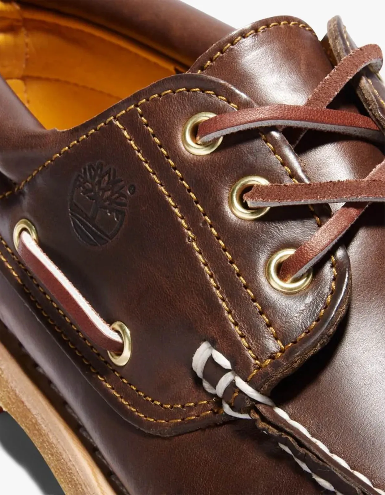 Mens Heritage 3 Eye Classic Lug - Medium Brown Full Grain
