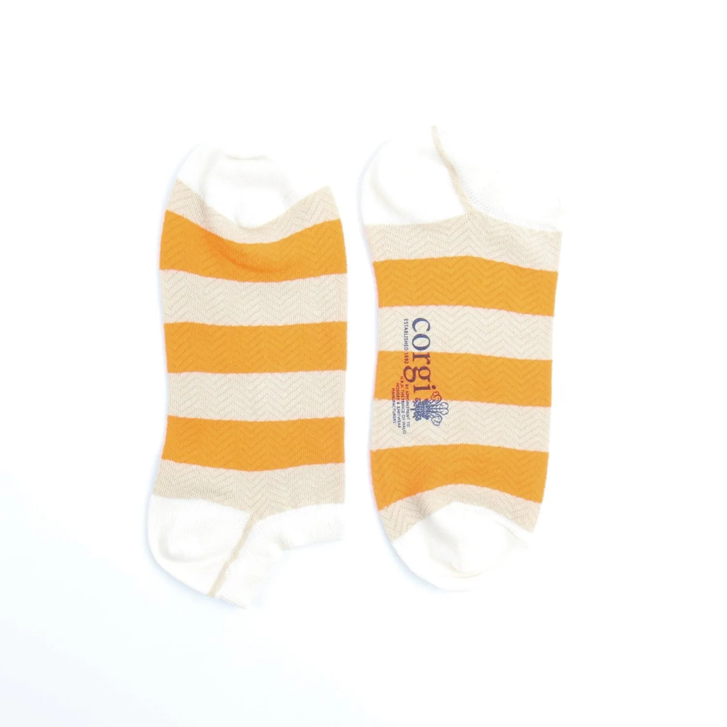 Men's Neon Cotton Trainer Socks