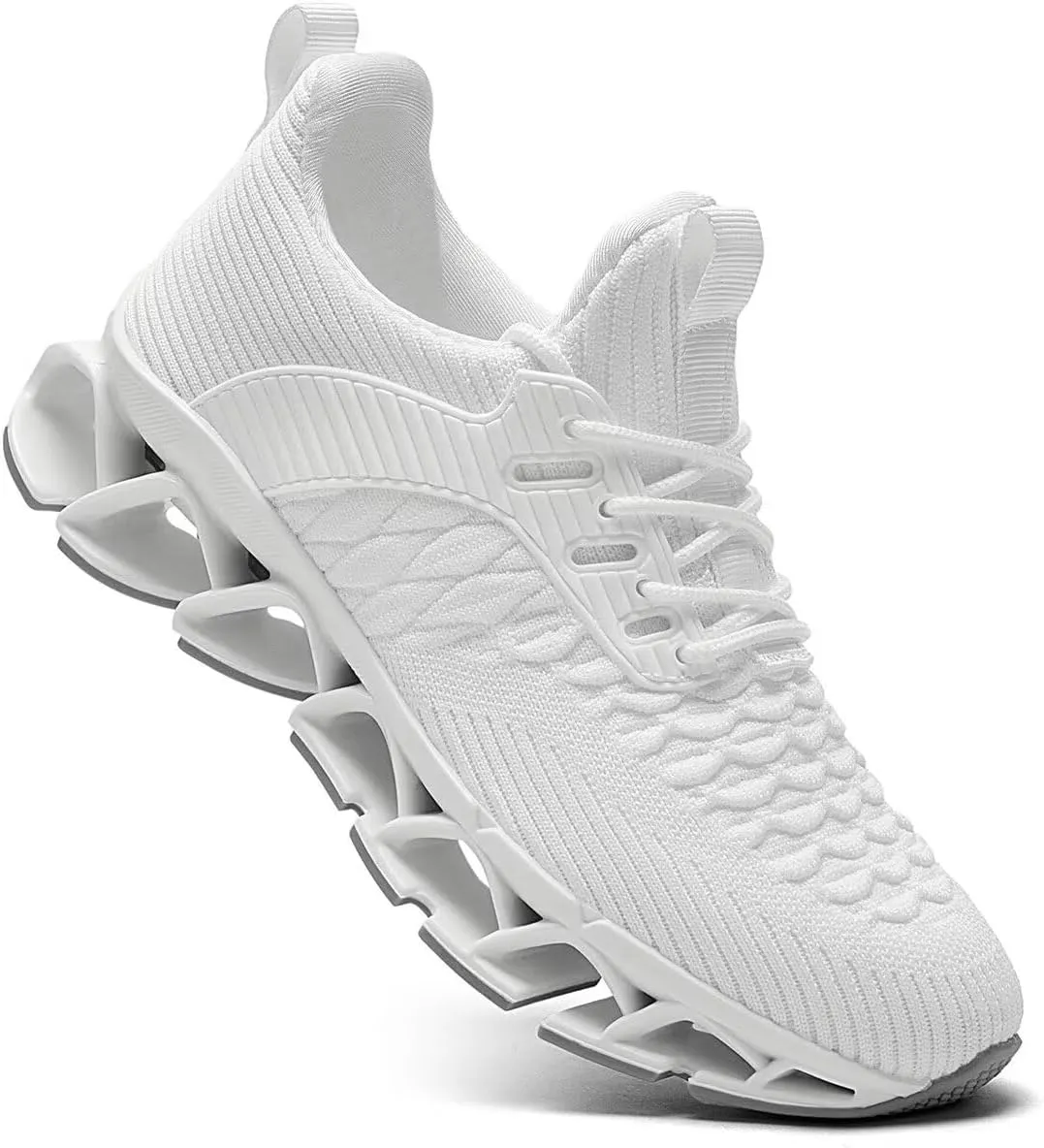 Mens Slip on Walking Running Shoes Blade Tennis Casual Fashion Sneakers Comfort Non Slip Work Sport Athletic Trainer