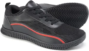Men's Wide Width Sneakers, Extra Wide Toe Box, Minimalist Barefoot Trail-Running Gym Cross Trainer Shoes, White, Wide