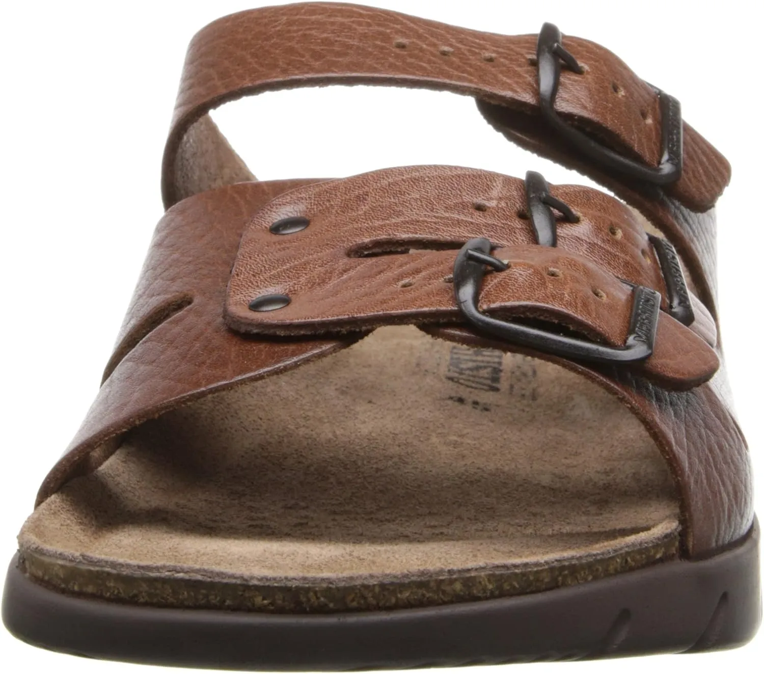 Mephisto Men's Zach Tan Full Grain Leather Sandal