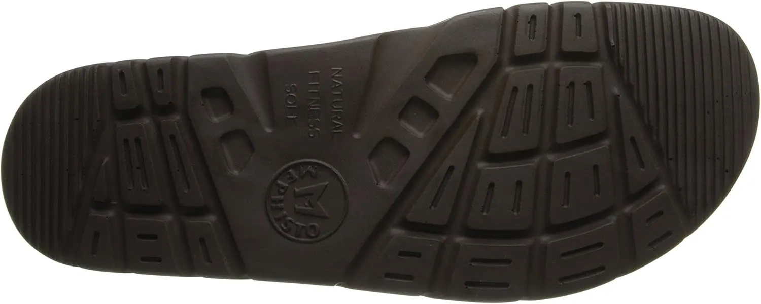 Mephisto Men's Zach Tan Full Grain Leather Sandal