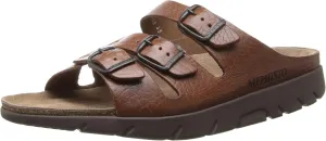 Mephisto Men's Zach Tan Full Grain Leather Sandal