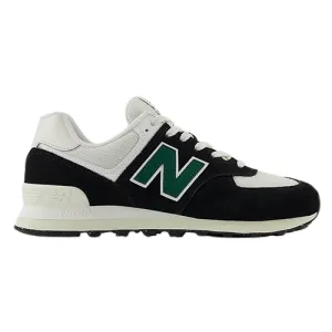 New Balance Men's Trainers - U574RBG - Black/White/Green