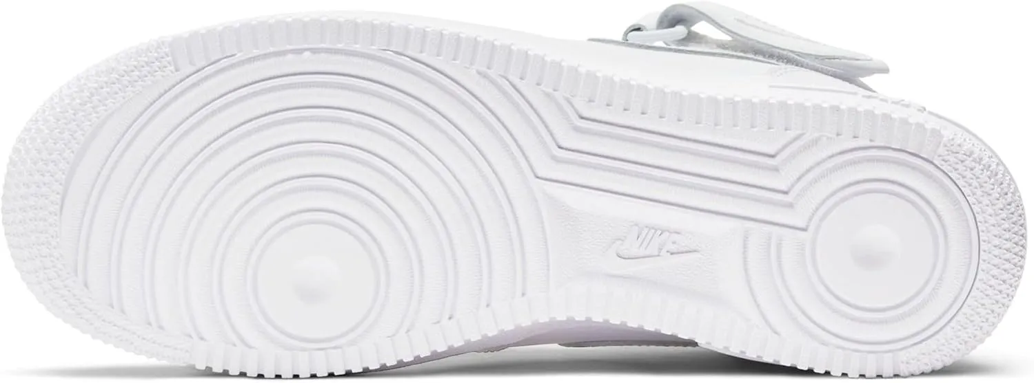 Nike Air Force 1 '07 Mid Women's Shoe (DD9625-100, White/White/White)