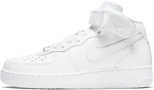 Nike Air Force 1 '07 Mid Women's Shoe (DD9625-100, White/White/White)