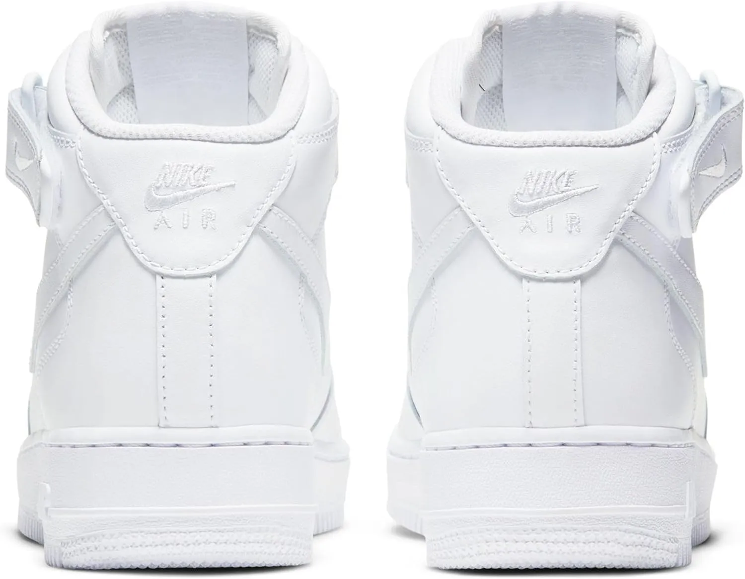 Nike Air Force 1 '07 Mid Women's Shoe (DD9625-100, White/White/White)