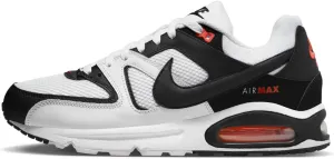 NIKE Air Max Command - UK Men Sizes : 9, Couleurs : White/Black-Max Orange