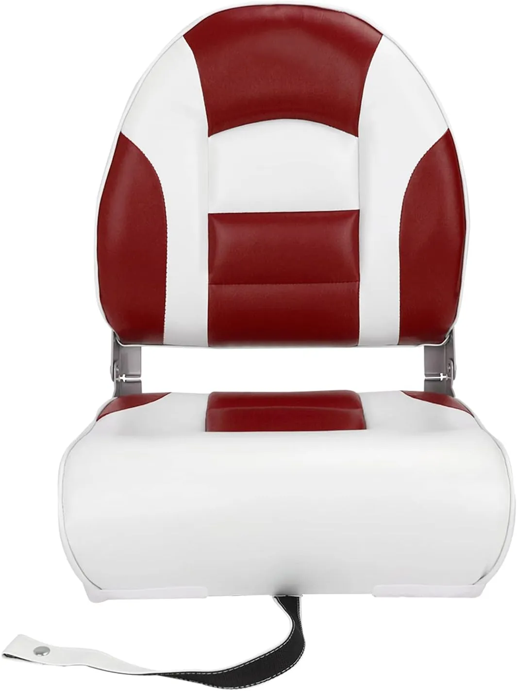 NORTHCAPTAIN Deluxe A Pair of Marine High Back Folding Fishing Boat Seat,Stainless Steel Screws Included
