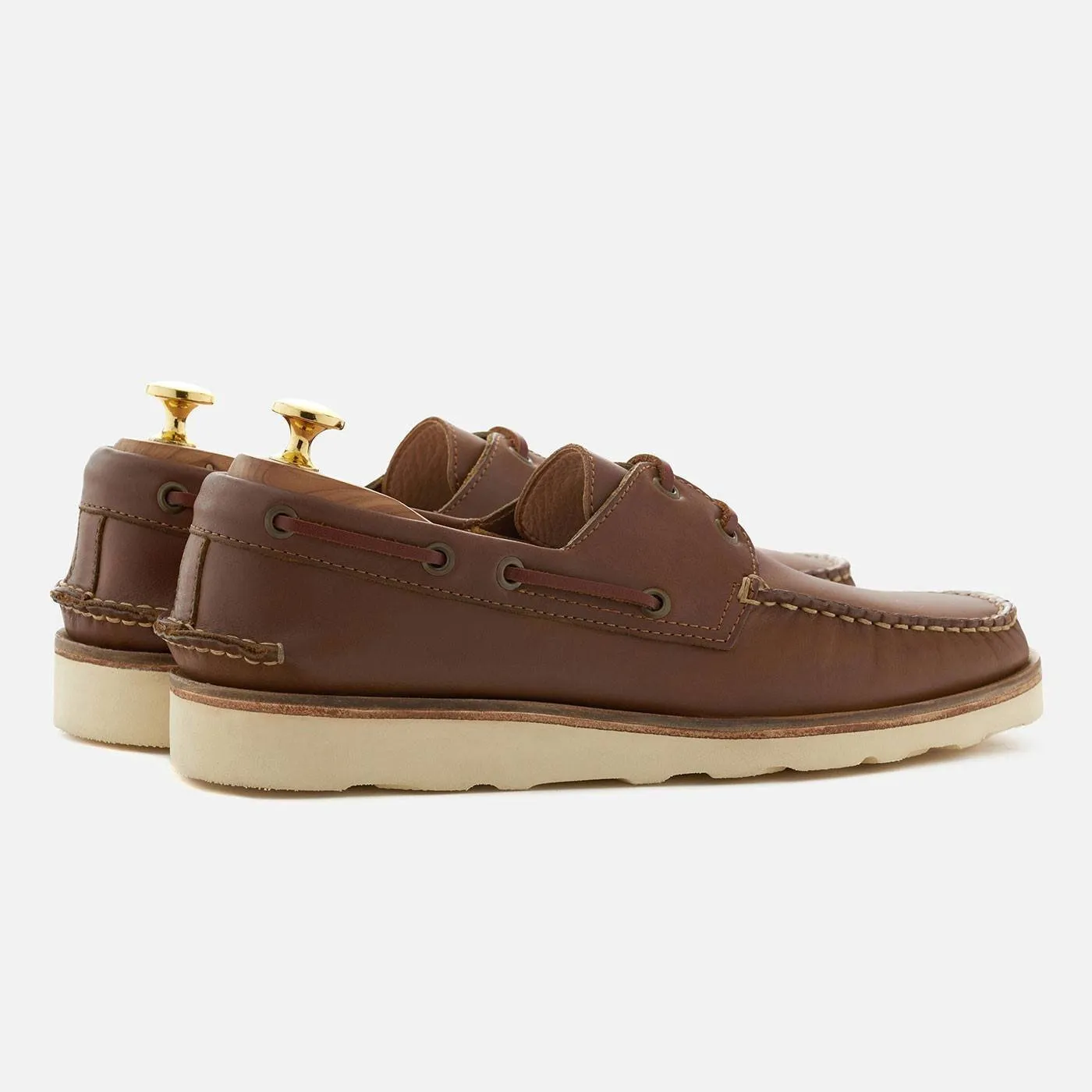 Norton Shoes Walnut Heavy-duty - Unbeatable price - Boat Leather Pull-up