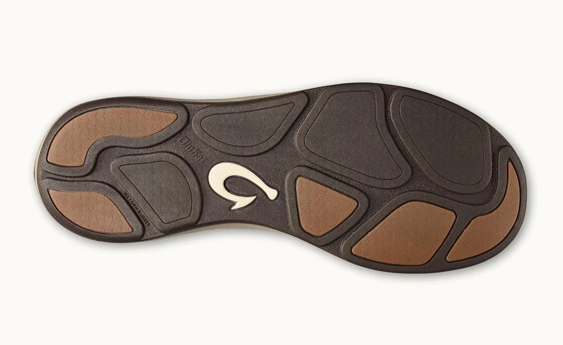 Olukai Clay Makia Lace Mens Comfort shoes 10362-1028