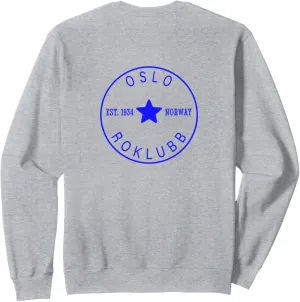 Oslo Roklubb Logo Sculling Flat Water Rowing-Boat Gear Sweatshirt