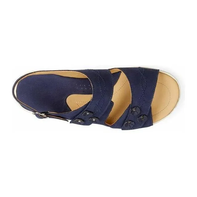 Padders Snowdrop Sandals - Navy