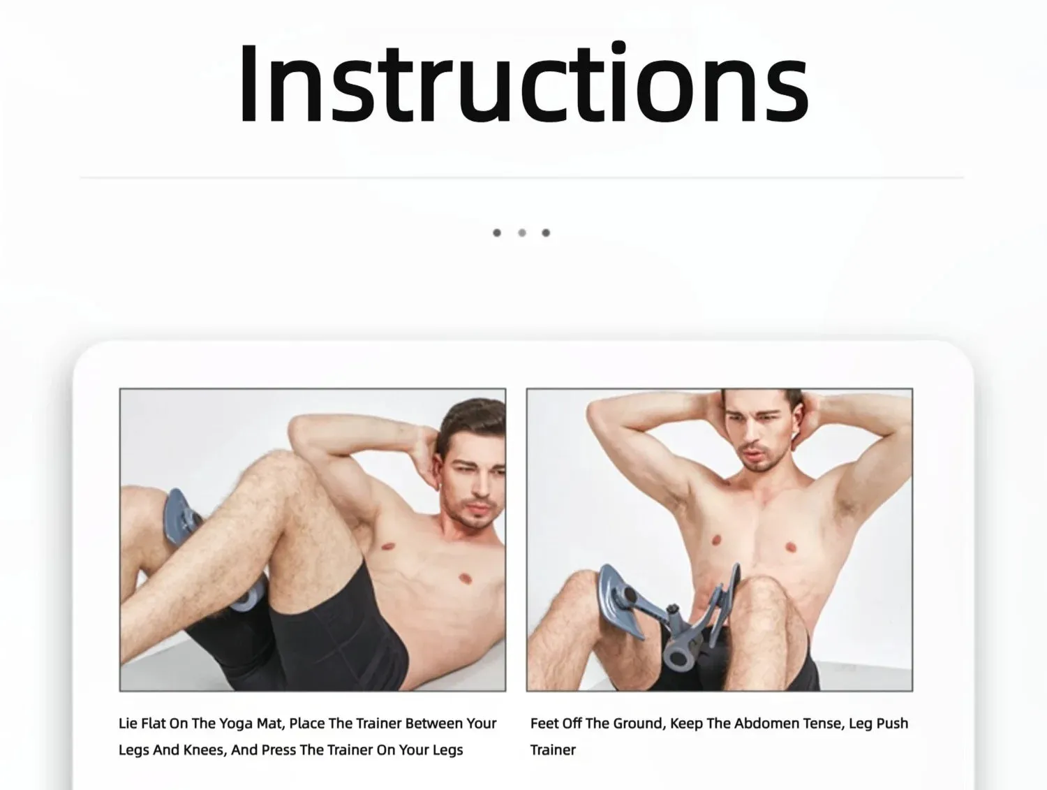 Pelvic Power Kegel Trainer for Men - Strengthen Muscles