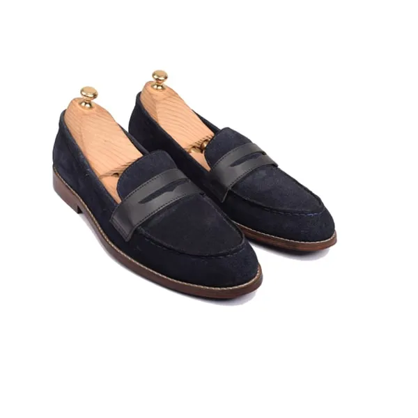 Penny Loafer in Suede Leather