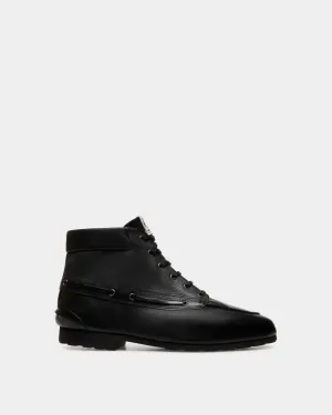 Plume Bootie In Black Leather