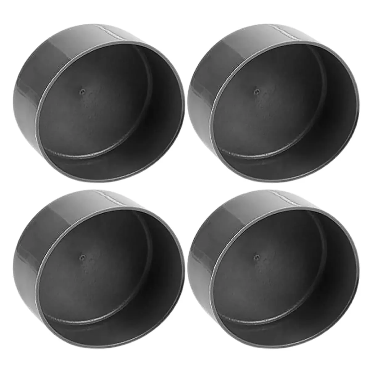 PRETYZOOM 4pcs Durable Rubber Trailer Wheel Bearing Caps Water Bearing Protectors for Trailer Wheel Hub Fit for Boat Kit