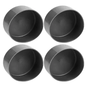 PRETYZOOM 4pcs Durable Rubber Trailer Wheel Bearing Caps Water Bearing Protectors for Trailer Wheel Hub Fit for Boat Kit
