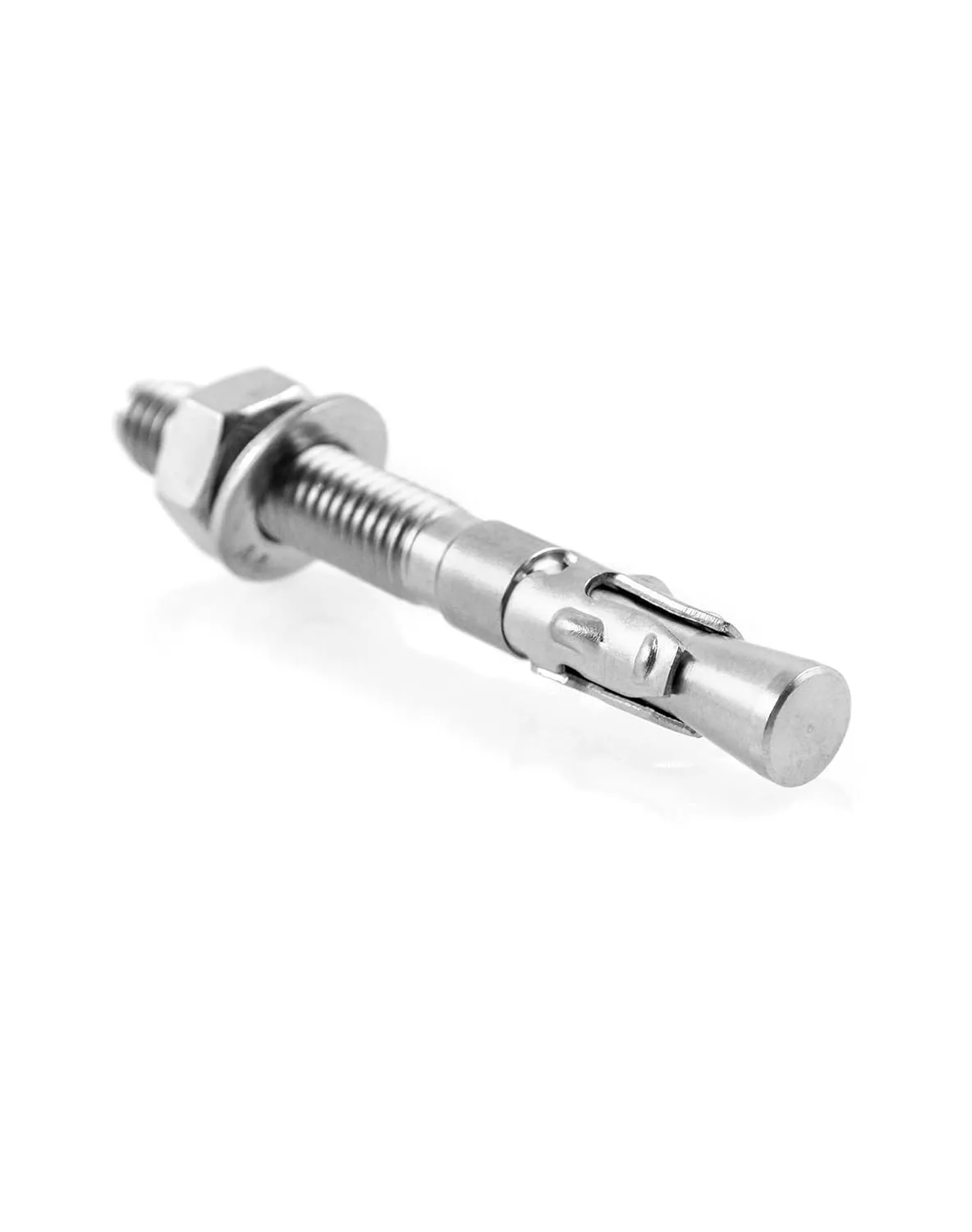 QWORK 20 Pack 5/16" X 2-3/4" 316 Stainless Steel Wedge Anchor for Office, Garage, Marine