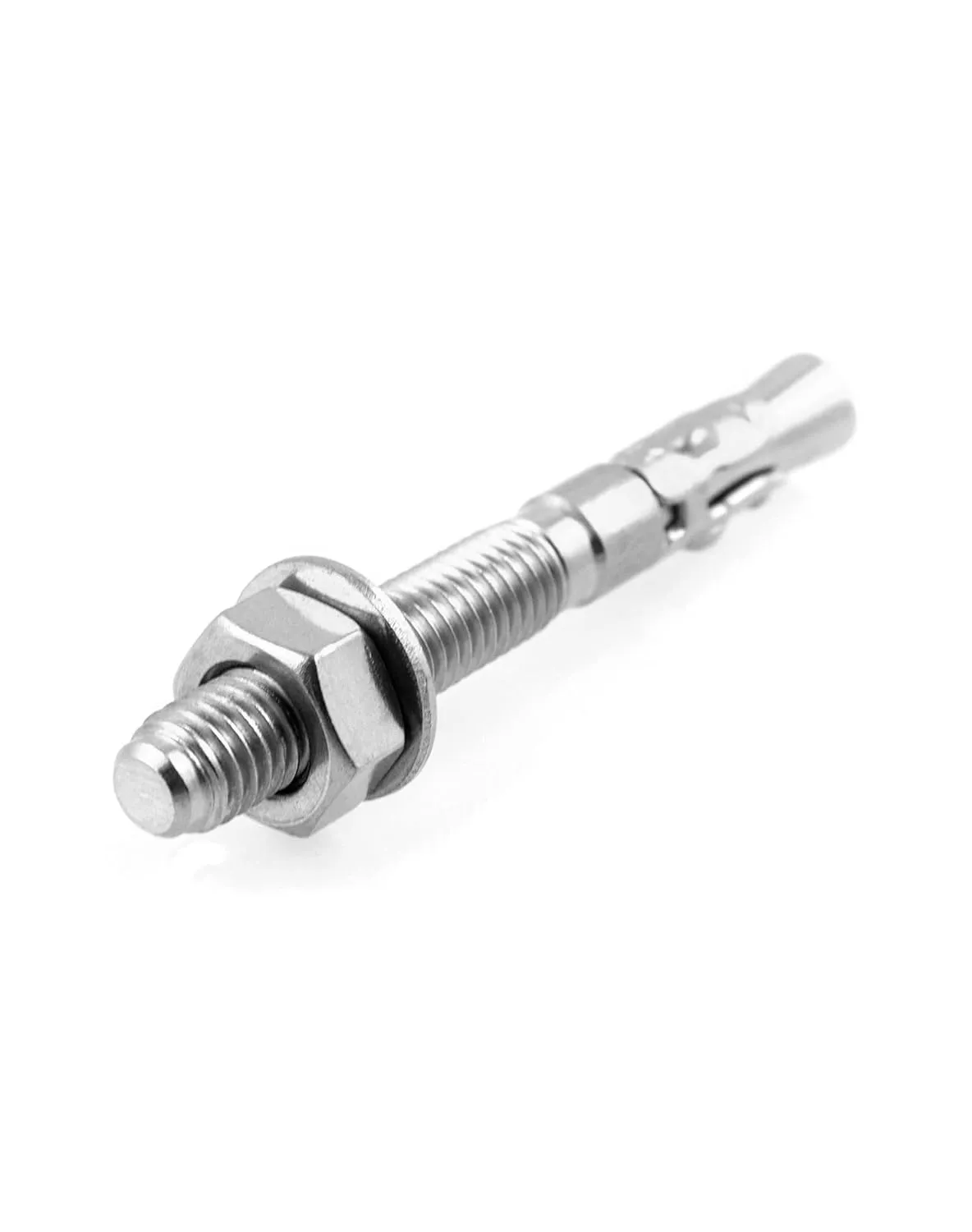 QWORK 20 Pack 5/16" X 2-3/4" 316 Stainless Steel Wedge Anchor for Office, Garage, Marine